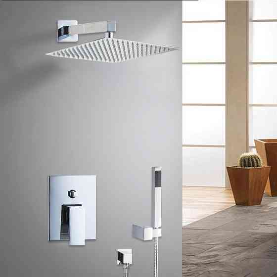 Душевой гарнитур настенный  2в1 WanFan душевая панель навесная хромированный Каменец-Подольский