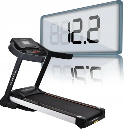 Беговая дорожка Eliton Bieżnia Elektryczna Corciano Forza 180Kg 25Km/H Czarna Киев