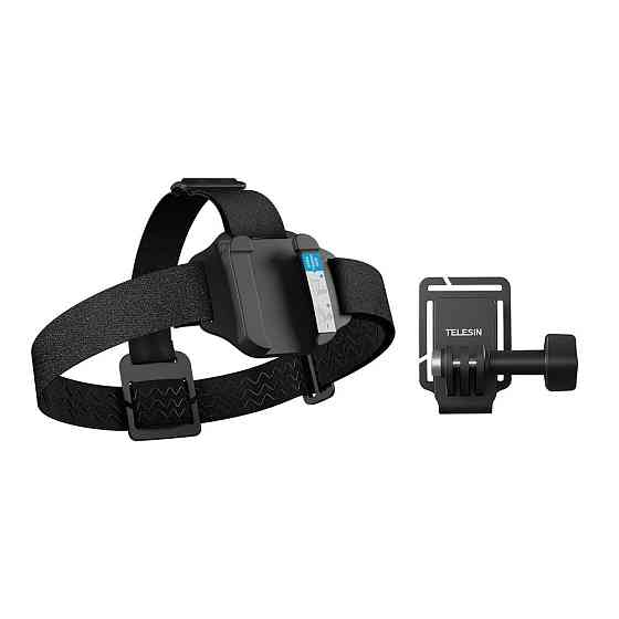 Крепление на голову и кепку для экшн камеры 2в1 Telesin QHM-001 Киев