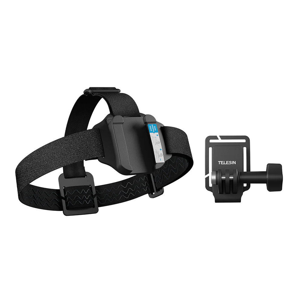 Крепление на голову и кепку для экшн камеры 2в1 Telesin QHM-001 Киев - изображение 1