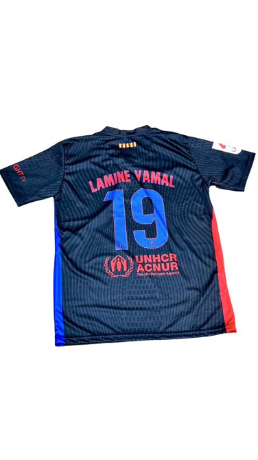 Футбольная форма NIKE FCB LAMINE YAMAL Вишнёвое - изображение 3