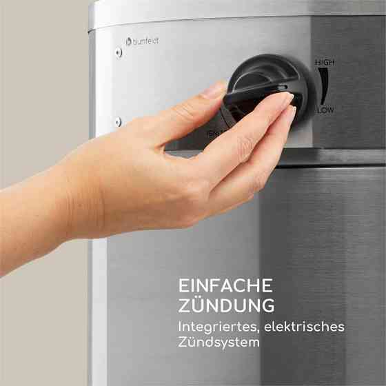 Нагрівач для тераси Goldflame Deluxe 36 000 БТЕ/11 кВт, мобільний, із загартованого скла, з неіржавкої Рівне