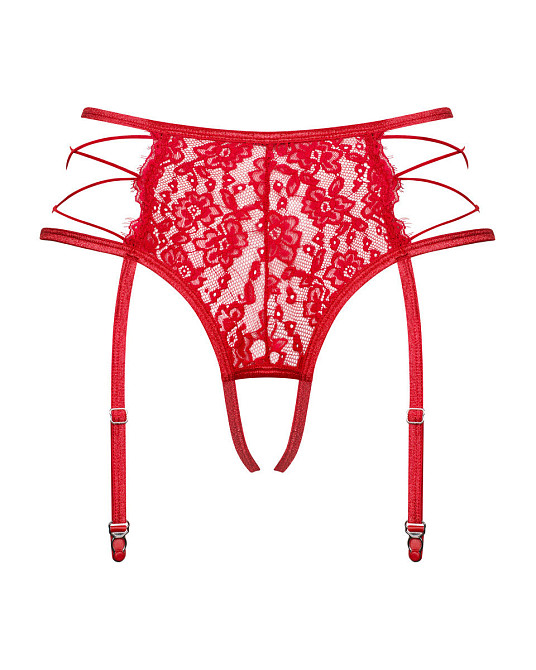 Пояс для панчох Obsessive Rediosa L/XL Sex Aura Київ - фото 5