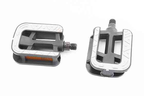 Педалі CITY 9/16" (100x80x29mm) пластикові, чорно-сірі Київ