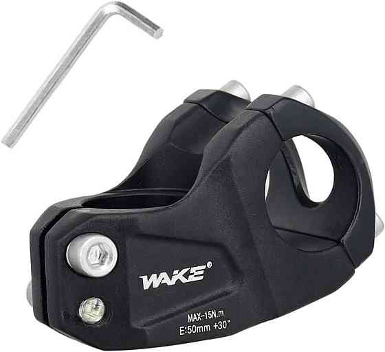 Велосипедный вынос руля короткий с наклоном 30°, алюминиевый для BMX MTB шоссейных горных даунхилл велосипедов Киев