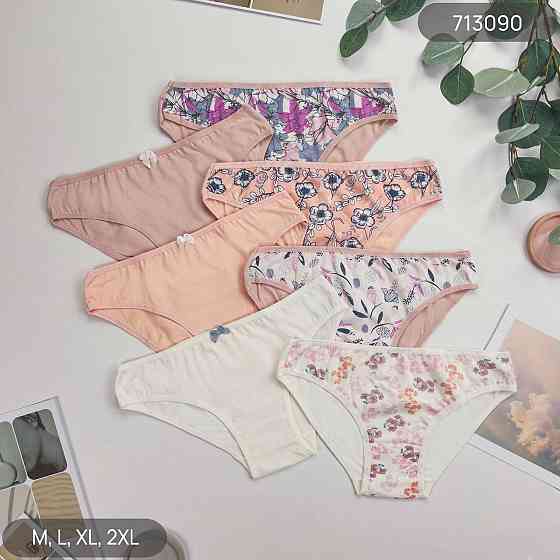 Трусы женские Nicoletta Турция недельки M, 7 шт. Киев