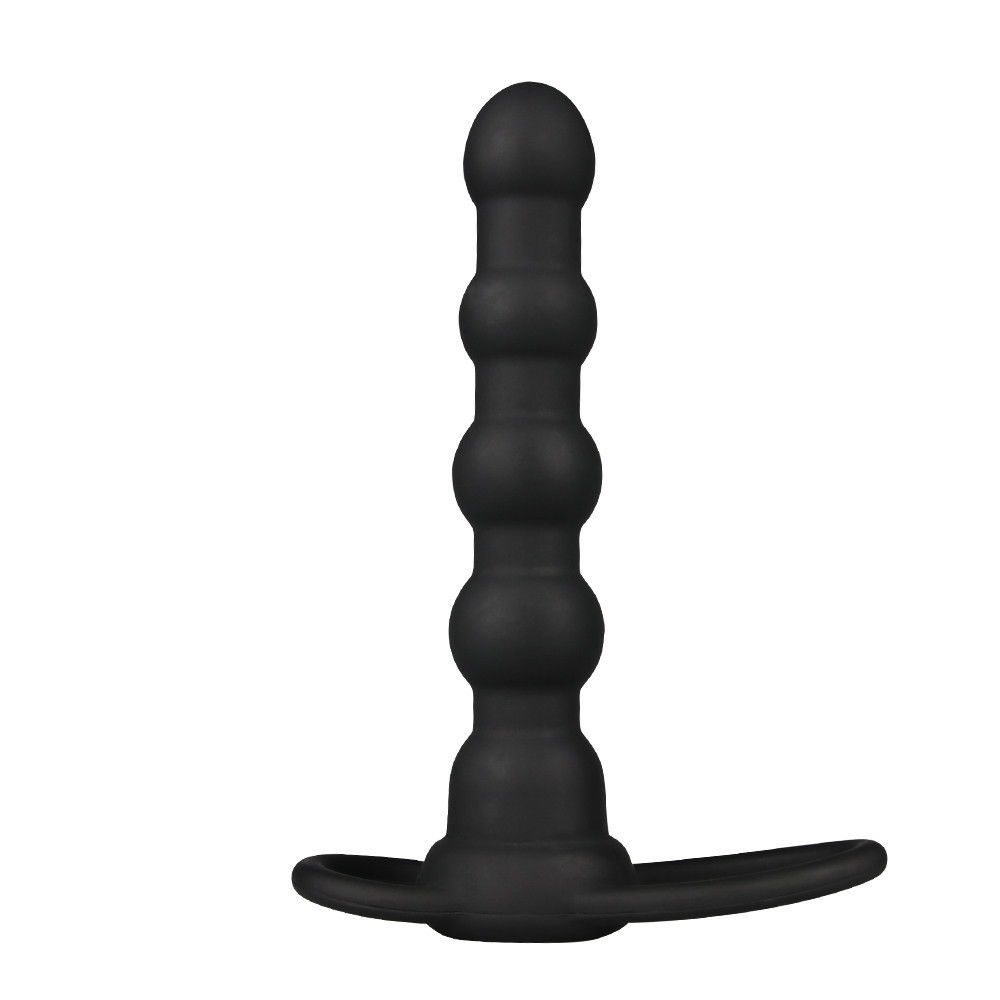 Насадка для подвійного проникнення - Anal Indulgence Collection Vibrating Rock Balled Double Prober Sex Aura Київ - фото 6