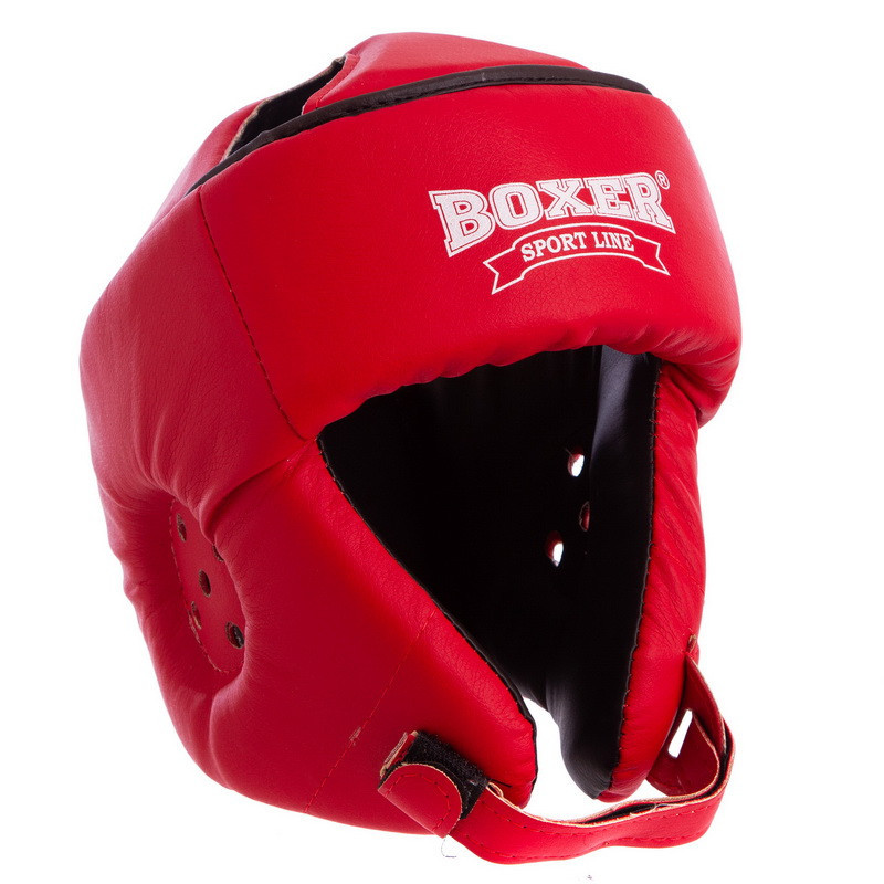 Шолом боксерський відкритий із посиленим захистом верхівки BOXER-2030 M-L Шоломи для боксу та єдиноборств Київ - фото 3