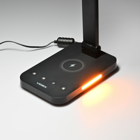 Лампа настільна LED 18W 1800-6500K з бездротовою зарядкою VL-TF17B Videx Житомир - изображение 5