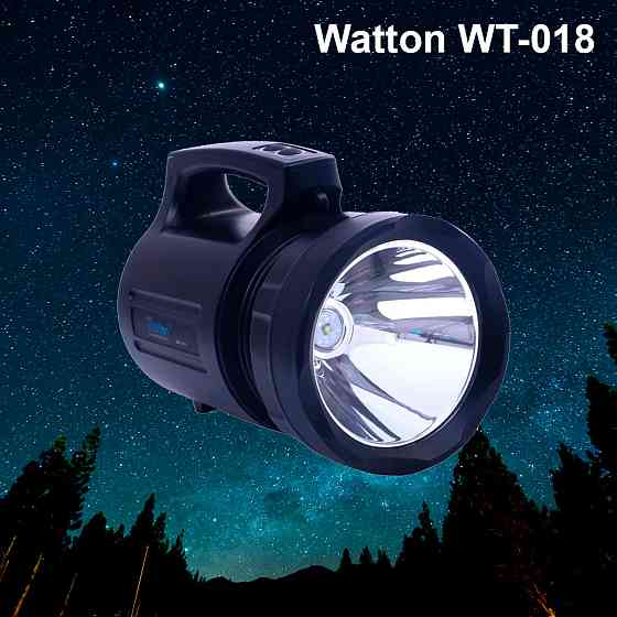 Професійний світлодіодний прожекторний ліхтар Watton WT-018 15 W 800 Лм переносний акумуляторний Кам'янець-Подільський