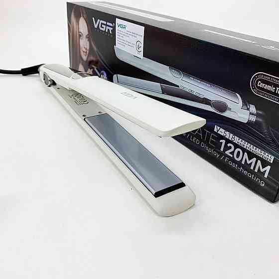 Випрямляч-гофре для тонкого волосся VGR, Професійна праска, Плойка вирівнювач, Кращий випрямляч волосся PG-56 Івано-Франківськ