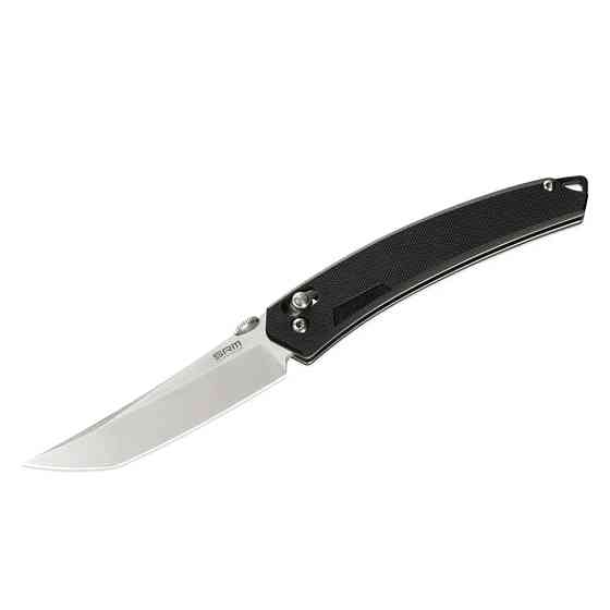 Ніж складаний туристичний SRM 9211-GB2 (9.2 см) 8Cr13MoV / G10 чорний Київ