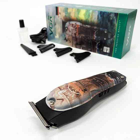 Машинка для стрижки хороша VGR, Тример для складної стрижки волосся, Професійний бездротовий тример BJ-42 Київ