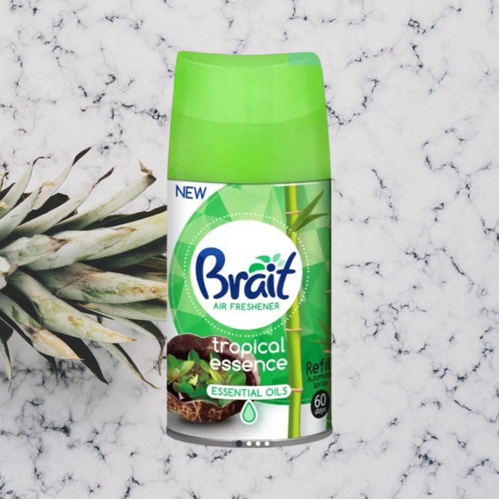 Змінний аерозольний балон BRAIT "TROPICAL ESSENCE" (250 мл) (тропічний аромат) Виноградів - фото 1