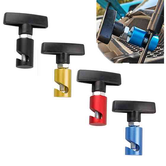 Универсальный опорный зажим фиксатор подъемника капота автомобиля алюминиевый Киев