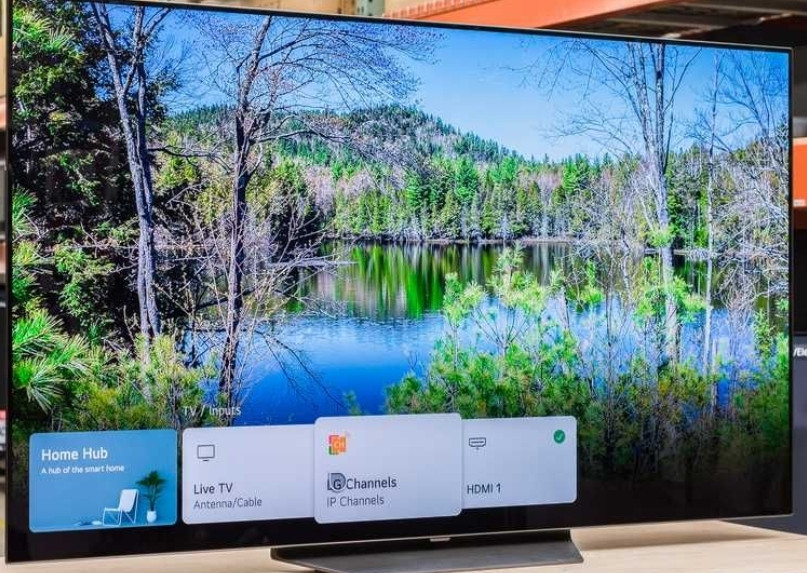 Телевизор Безрамный: 55