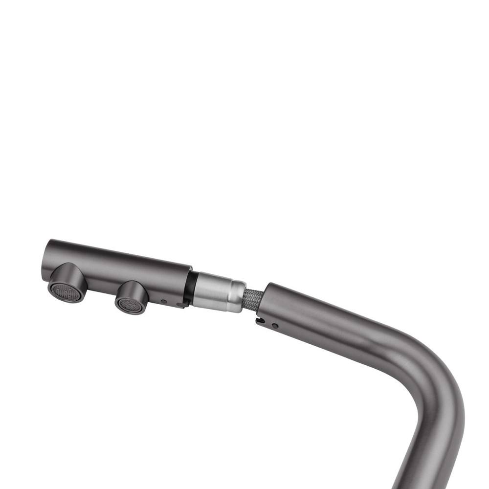 Змішувач для кухні з під'єднанням до фільтра Kroner KRP Edelstahl Klassisch — PVD03811 Київ - фото 9