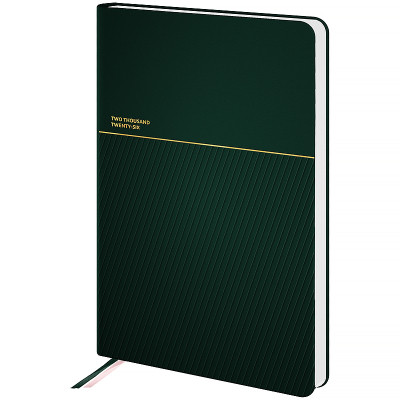 Тижневик Axent датований 2026 Partner Traces, 145х210, темно-зелений (8829-26-2-A) Вінниця - фото 1