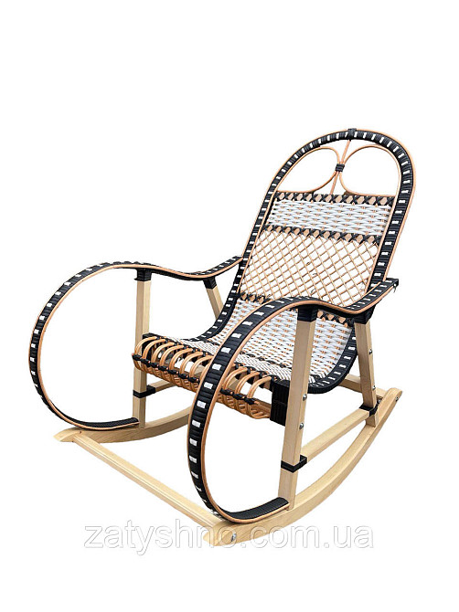 Крісло гойдалка плетена на подарунок Київ - фото 3