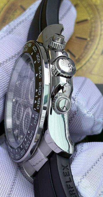 Швейцарський механічний годинник Rolex Daytona Black Ceramic Diamond. Київ - фото 4