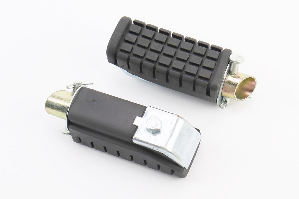 Підніжки передні к-кт 2шт, сіра пластина Киев - изображение 1