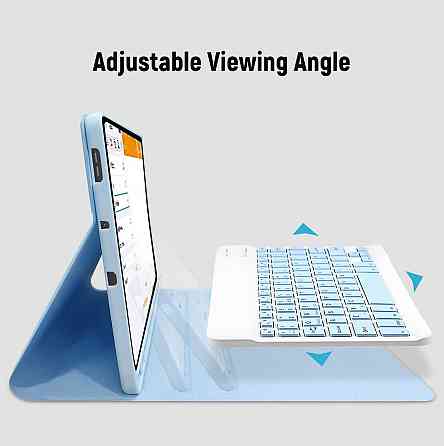 Чехол с Bluetooth клавиатурой для Samsung Galaxy Tab S6 Lite 10.4”2024/2022/2020 (SM-P625/P620/P610/P615/P613/P619) из Германии Днепр