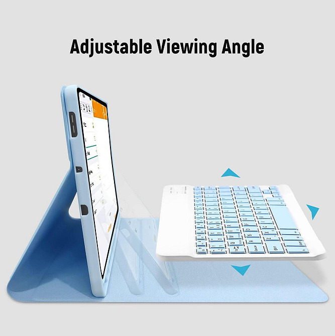 Чохол з Bluetooth клавіатурою для Samsung Galaxy Tab S6 Lite 10.4”2024/2022/2020 (SM-P625/P620/P610/P615/P613/P619) з Німеччини Дніпро - фото 3