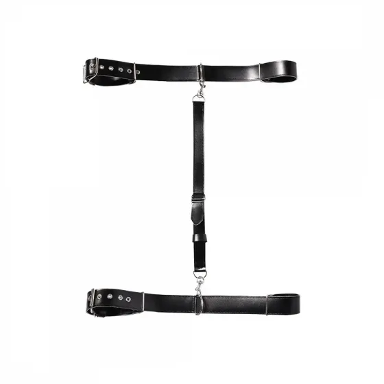 Бондажний набір Art of Sex - Michelle чорний, екошкіра Львів