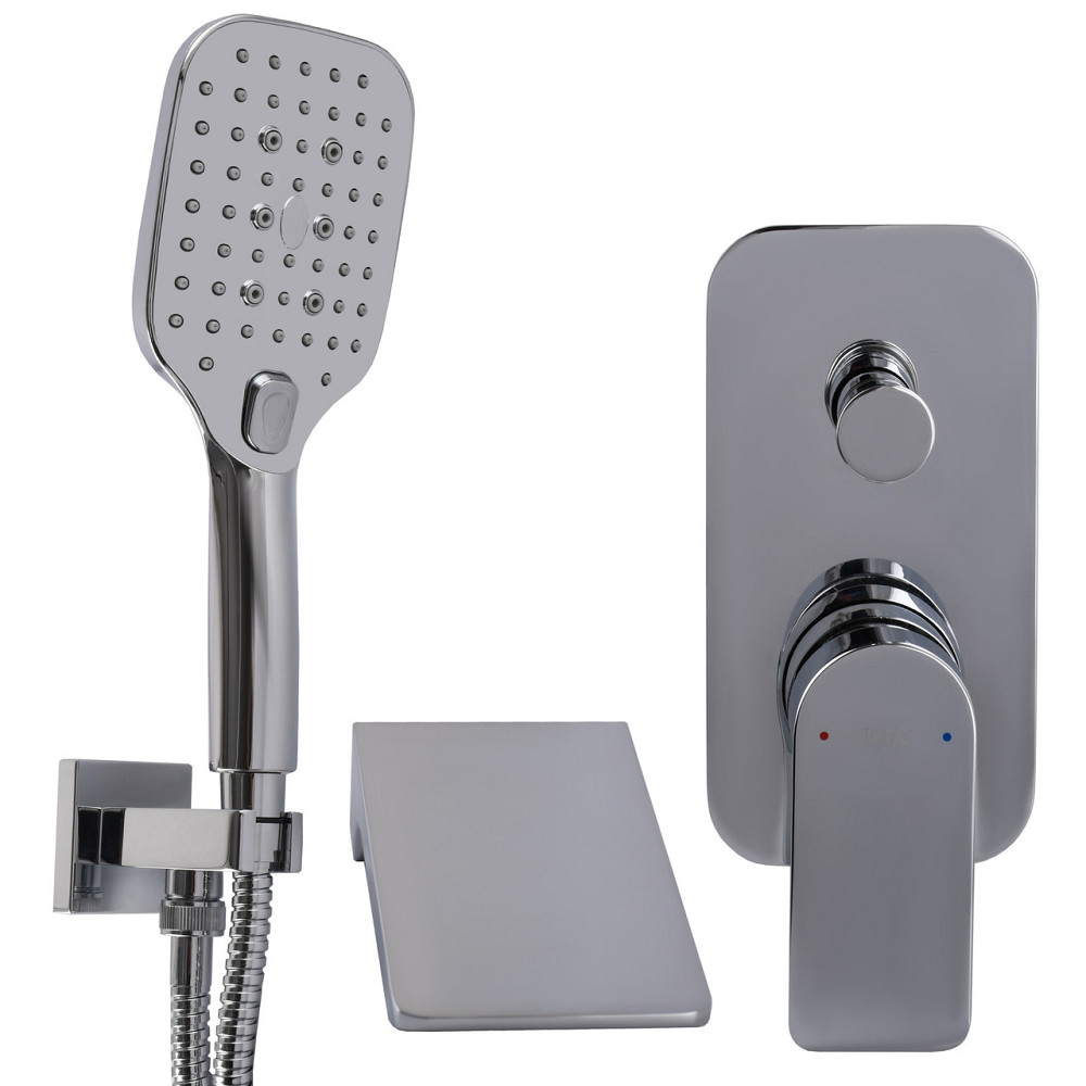 Змішувач для ванни вбудований TOPAZ SARDINIA TS 08222-H20 (000027744) Київ - фото 5