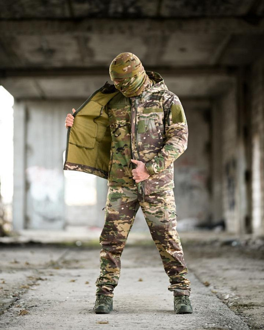 Тактичний костюм Softshell 5в1 LUNAR мультикам ТР6411 Одеса - фото 11