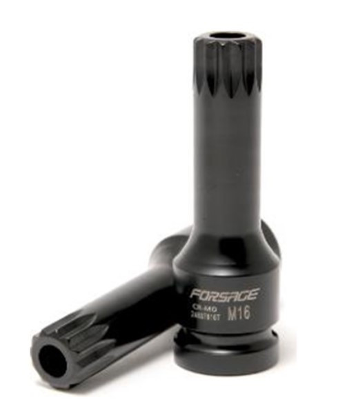 Головка 1/2" з насадкою Spline M5 ударний Одеса - фото 1