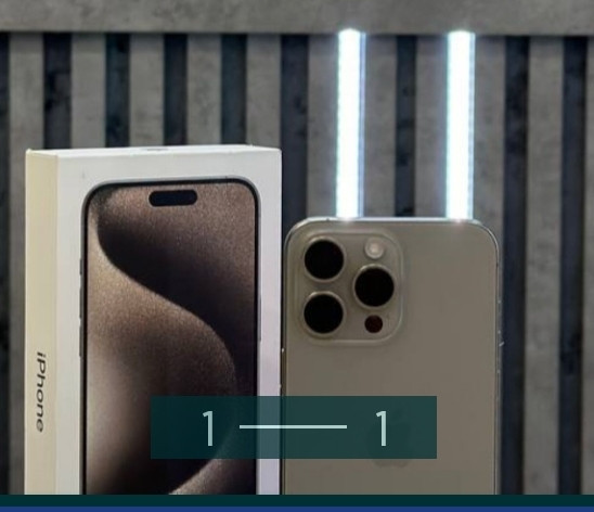 NEW iPhone 15 Pro 128Gb National Titanium E-Sim Киев - изображение 1