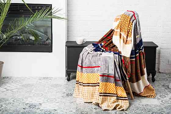 Ecotton Плед Ecotton 180х220 см із мікрофібри різнобарвний Коломия
