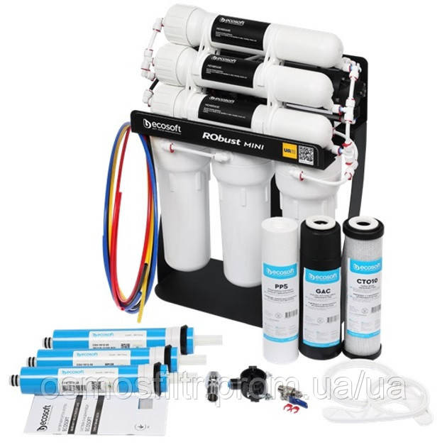 Фильтр обратного осмоса Ecosoft RObust Mini (ROBUST1000STD) Киев - изображение 4