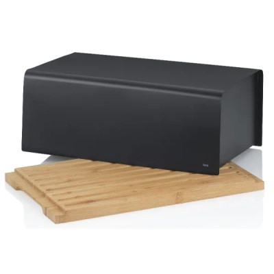 Хлібниця Kela Kiril, чорна, 38х23х16 см (17891) Вінниця - фото 1