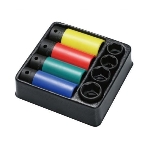 Набір торцевих головок ударних 1/2" в ложементі 8 пр. (TT-53) HANS Одеса - фото 1