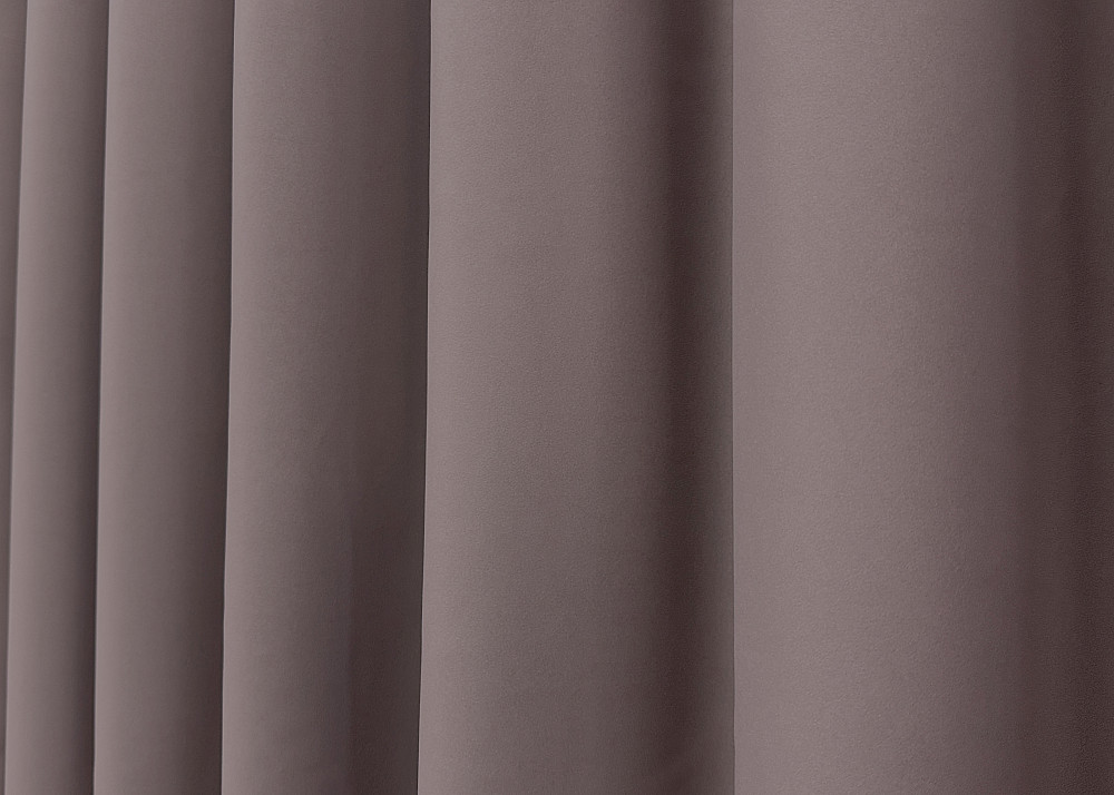 Комплект готових штор VR-Textil Блекаут Midnight № 1233ш Бурий 100х290 см 2 шт (31-561) Київ - фото 15