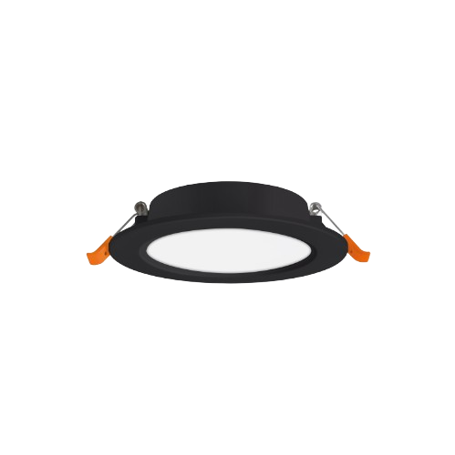 LED Світильник врізний круглий 6W 5000К чорний VL-DLBR-065B Videx Житомир - фото 4