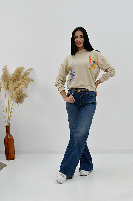 Женская кофта-худи из двунитки Lenox Киев - изображение 7