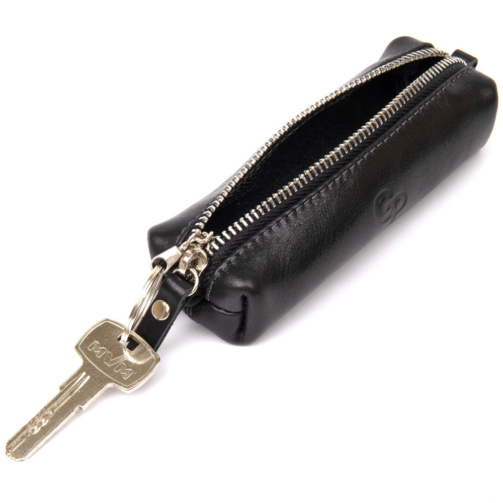 Кожаная ключница GRANDE PELLE 11387 Черный Киев - изображение 5