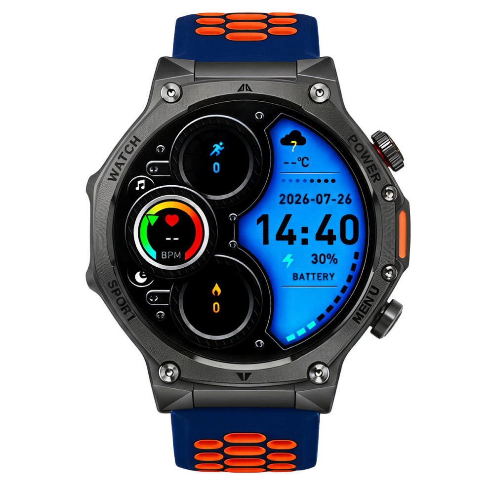 Умные смарт часы Smart Surf X Pro Lava Blue (3 ремешка) Винница - изображение 10