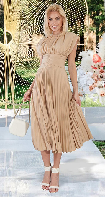 Плаття зі спідницею плісе (44) Київ - фото 3