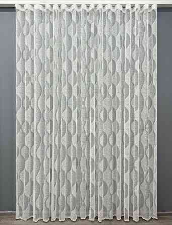 Тюль VR-Textil 1994т Жакард Молочний 400х270 см (42-1020) Київ