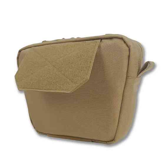 Сумка-напашник M Kiborg GU Cordura Coyote. Сумка напашник койот с велкро панелью Киев