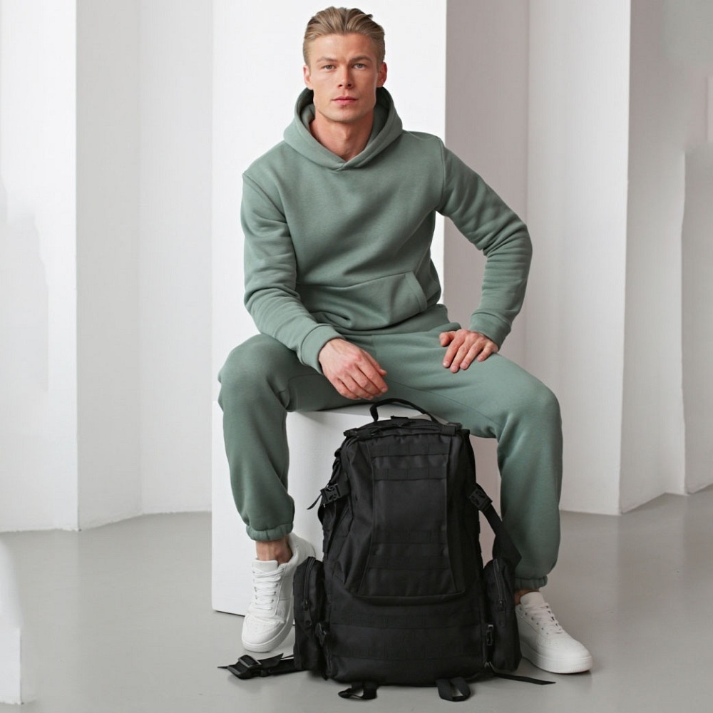 Рюкзак військовий бойовий 50л, Місткий тактичний рюкзак Штурмовий для військових ЗСУ RU-87 Івано-Франківськ - фото 3