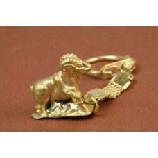 Оригинальный металический брелок Коза Киев - изображение 1