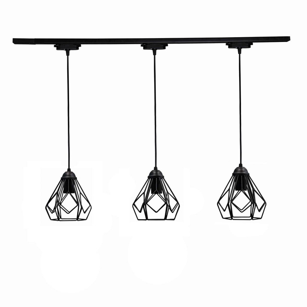 Підвісний світильник лофт на шинопровід Е27 Milan NT 538 Київ - фото 4