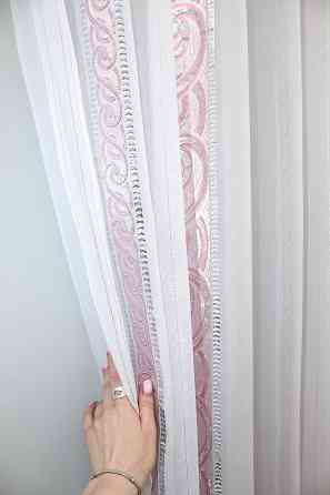 Тюль VR-Textil 1521т Бамбук Молочный 500х270 см (42-0127) Киев