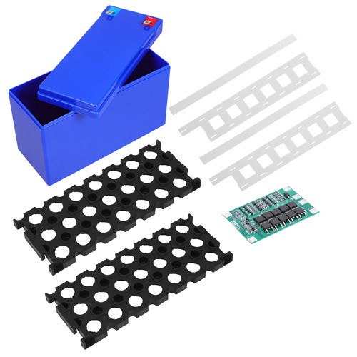 Корпус для сборки АКБ 12В 7-20Ач с холдерами и BMS, Li-ion 18650 3S 40А Киев - изображение 1