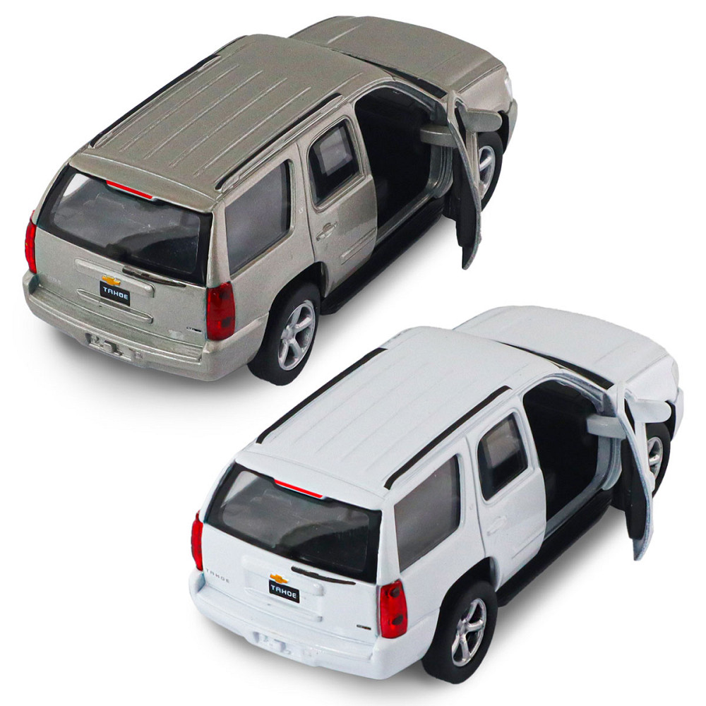 Автомодель - Chevrolet Tahoe 2008 (білий, сірий) Дніпро - фото 2